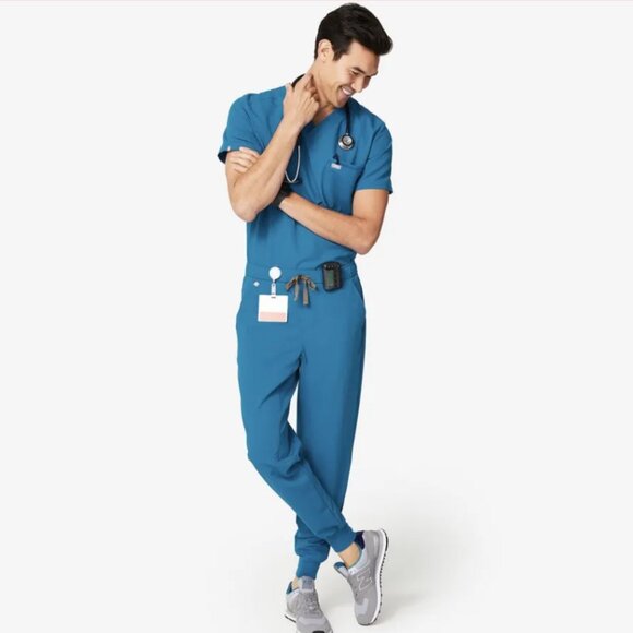 FIGS TANSEN JOGGER 2.0 LARGE ALPS BLUE LIMITED EDITION - Picture 2 of 3